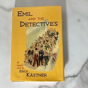 5/$20 Emil and the Detectives Hardcover + Dust Jacket by Erich Kastner